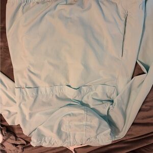 Light Aqua Pullover Jacket